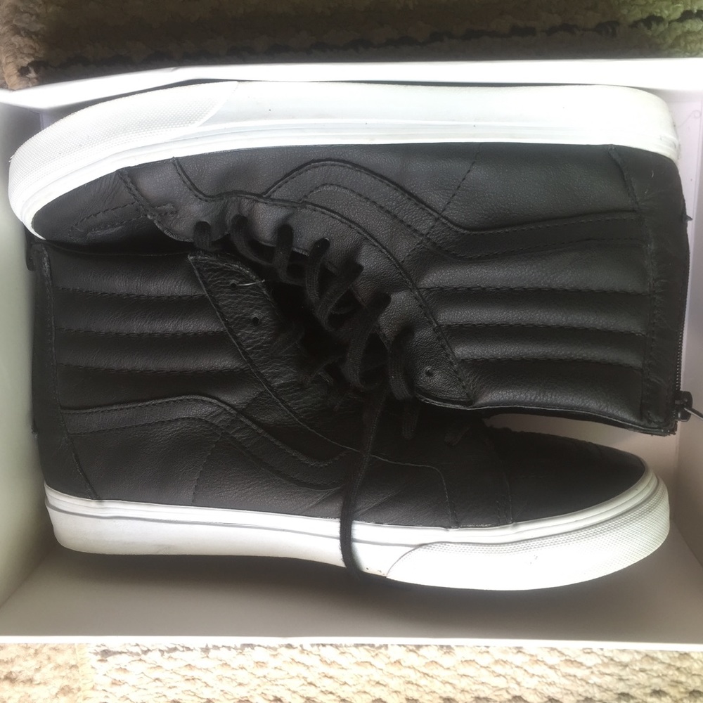 Leather Vans